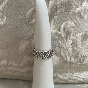 Sterling Silver Ring Sterling Silver Band Size 7 1/2